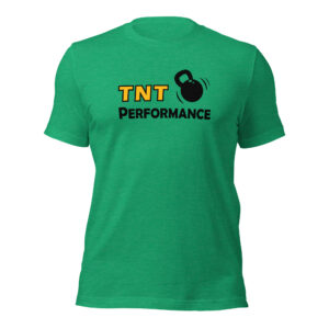 TNT Performance Stacked Logo—Unisex T-Shirt